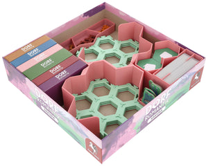 Feldherr Organizer Insert incl. soportes para fichas para Dorfromantik: Sakura - caja de juego de mesa