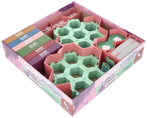 Feldherr Organizer Insert incl. soportes para fichas para Dorfromantik: Sakura - caja de juego de mesa