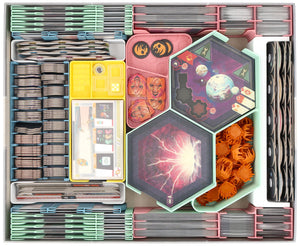 Feldherr Organizer Insert + Spielhilfe für Voidfall - Grundspielbox