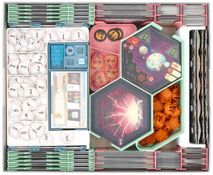 Feldherr Organizer Insert + Spielhilfe für Voidfall - Grundspielbox