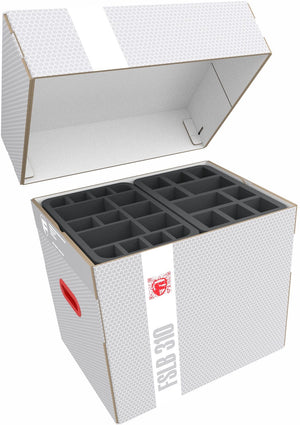 Pacchetto Feldherr: Scatola di immagazzinamento con set di schiuma per Warhammer: Il Vecchio Mondo - Miniature dell'Impero dell'Uomo (FSLB310P118)