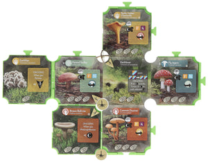 Feldherr Plättchen Halter Set für Undergrove - Mushroom Tiles