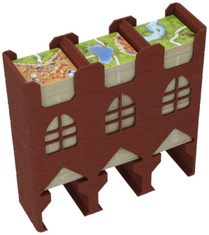 Feldherr Tour à tuiles pour tuiles carrées 45 x 45 mm - 3 compartiments