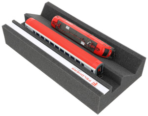 Banc de locomotive Premium à l'échelle H0 / 00 avec bande magnétique et arbre de maintenance supplémentaire - Idéal pour les modèles H0 & 00