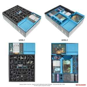 Feldherr Organizer Premium Upgrade Set for Warhammer Quest: Darkwater - Core Game Box