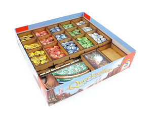 Brettspiel Organizer Insert für Die Quacksalber von Quedlinburg und Erweiterung Die Kräuterhexen