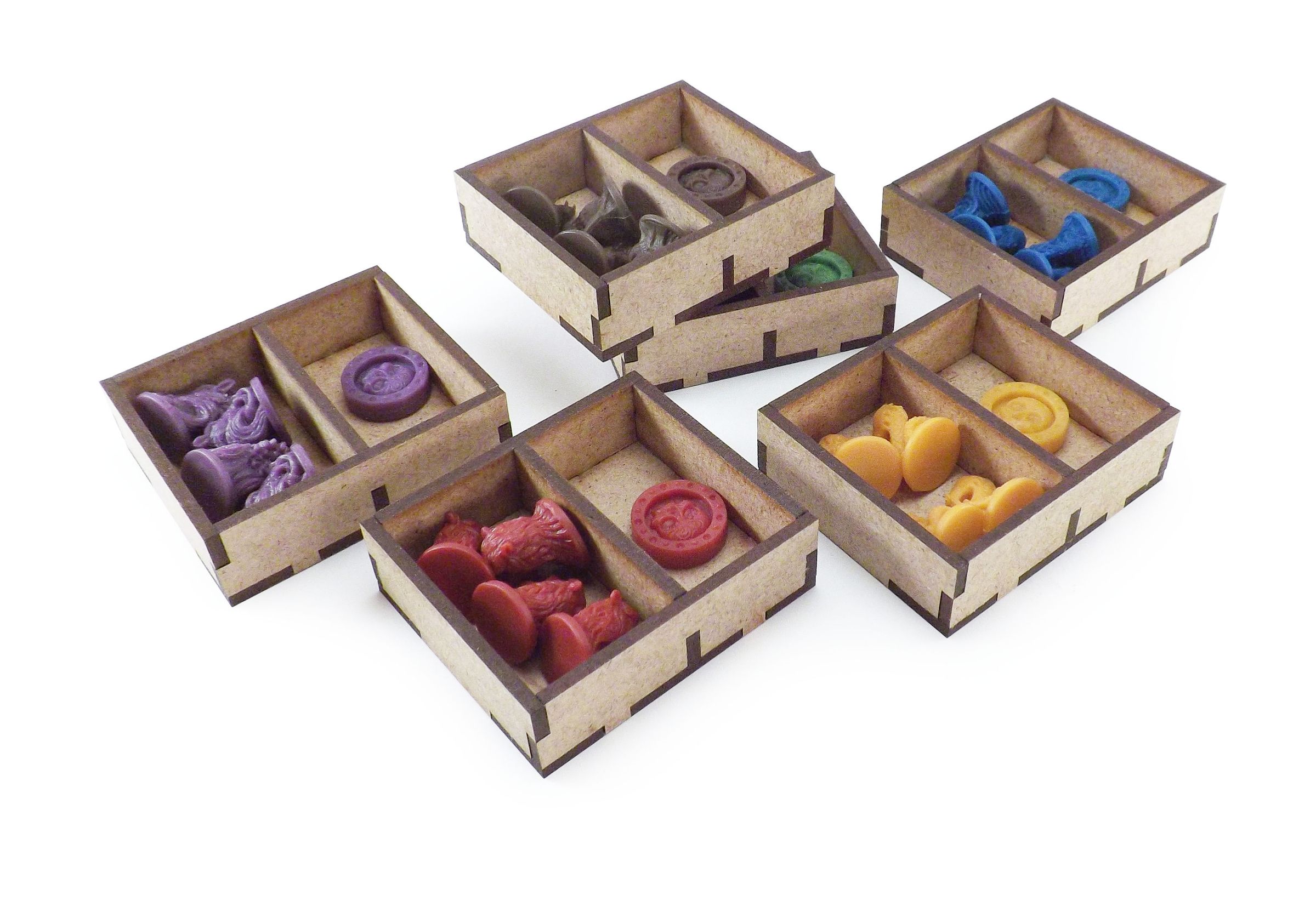 Ensemble de plateaux en mousse pour Blood Rage + Expansions Ensemble de plateaux en mousse pour Blood Rage + Expansions