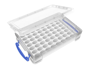 Feldherr estante de pintura para 4L Really Useful Box - 56 Botellas de Pintura