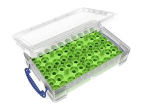 Supports de peinture Feldherr + plateaux à jetons pour 4l Boîtes vraiment utiles - 56 pots de peinture Citadel (12 ml) + matériel de jeu