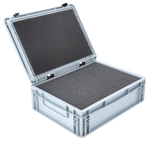 ED 43/12 HG Eurocontainer Case / Euro Box 400 x 300 x 135 mm inclusive Pick and Pluck foam