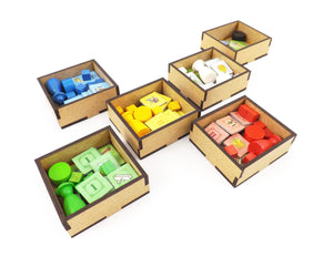 Brettspiel Organizer Insert für Isle of Skye: Vom Häuptling zum König + Erweiterungen Wanderer und Druiden