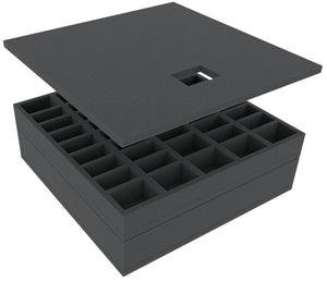 Insert en mousse Feldherr pour Cyberpunk 2077 : Gangs of Night City - The Board Game - Exclusive Edition + Side Gig Expansion - boîte de jeu principale