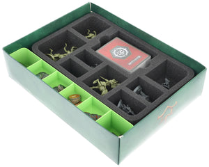 Feldherr Foam Set + Organizer Insert for Warhammer Underworlds: Spitewood - Board Game Box