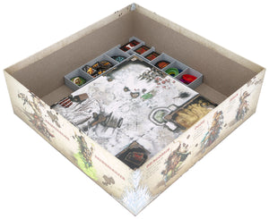 Feldherr Schaumstoff-Set mit Organizer für Zombicide: White Death - Grundspielbox