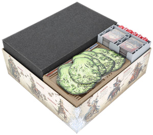 zombicide aufbewahrung Feldherr foam set with Organizer for Zombicide: White Death