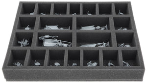 FS050A134 Feldherr Schaumstoffeinlage für Gross Cathay - 22 Fächer