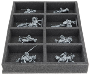 FS050A133 Feldherr Schaumstoffeinlage für Gross Cathay - 8 Fächer