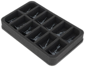 HS040A056 Feldherr foam tray for High Elf Realms - 12 Compartments