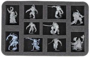 HS050A175 Feldherr Schaumstoffeinlage für Warcrow - 10 Fächer