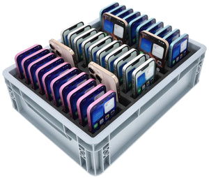 Smartphone Storage Box for Schools – Organization and Security for Up to 34 large Devices