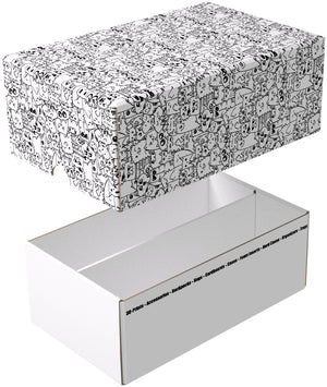 Feldherr Lagerbox TCHS105 - Aufbewahrungsbox für Spiel- und Sammelkarten