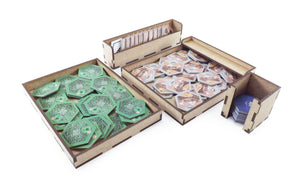 Brettspiel Organizer Insert für Terraforming Mars und den Erweiterungen Hellas und Elysium und Nächster Halt: Venus