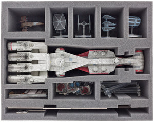 Transporter con 2 contenitori per Star Wars X-Wing Empire e Rebels