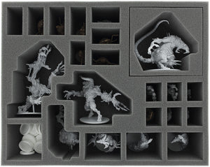 Transporter con 2 scatole di archiviazione XL per Zombicide Black Plague Kickstarter Knight Pledge