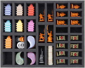 Feldherr Schaumstoff-Set für den kompletten Rising Sun Kickstarter Pledge mit Transporter
