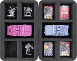Feldherr Transporter-Set für Zombicide: 2. Edition - Grundspiel + Washington Z.C. + Fort Hendrix + Reboot Box + 6 Optional Buys