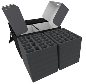 Feldherr Transporter mit 4x Lagerbox FSLB150 für Krosmaster - 216 Figuren