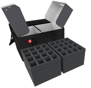 Feldherr Transporter mit 4x Lagerbox FSLB150 für Krosmaster - 216 Figuren