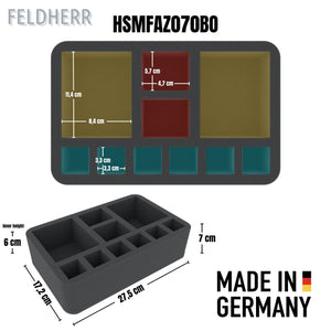 Feldherr Maxi Plus Borsa da trasporto con set di schiuma per Warhammer: Il Vecchio Mondo - Trasporto dell'esercito Grand Cathay (MAXPLUS91)