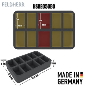 Feldherr Maxi Plus Borsa da trasporto con set di schiuma per Warhammer: Il Vecchio Mondo - Trasporto dell'esercito Grand Cathay (MAXPLUS91)