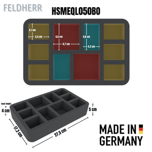 Feldherr Maxi Plus Borsa da trasporto con set di schiuma per Warhammer: Il Vecchio Mondo - Trasporto dell'esercito Grand Cathay (MAXPLUS91)