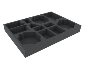 Feldherr Schaumstoff-Set für Tsukuyumi: Full Moon Down (Second Edition) - Miniatures Edition - Grundspielbox