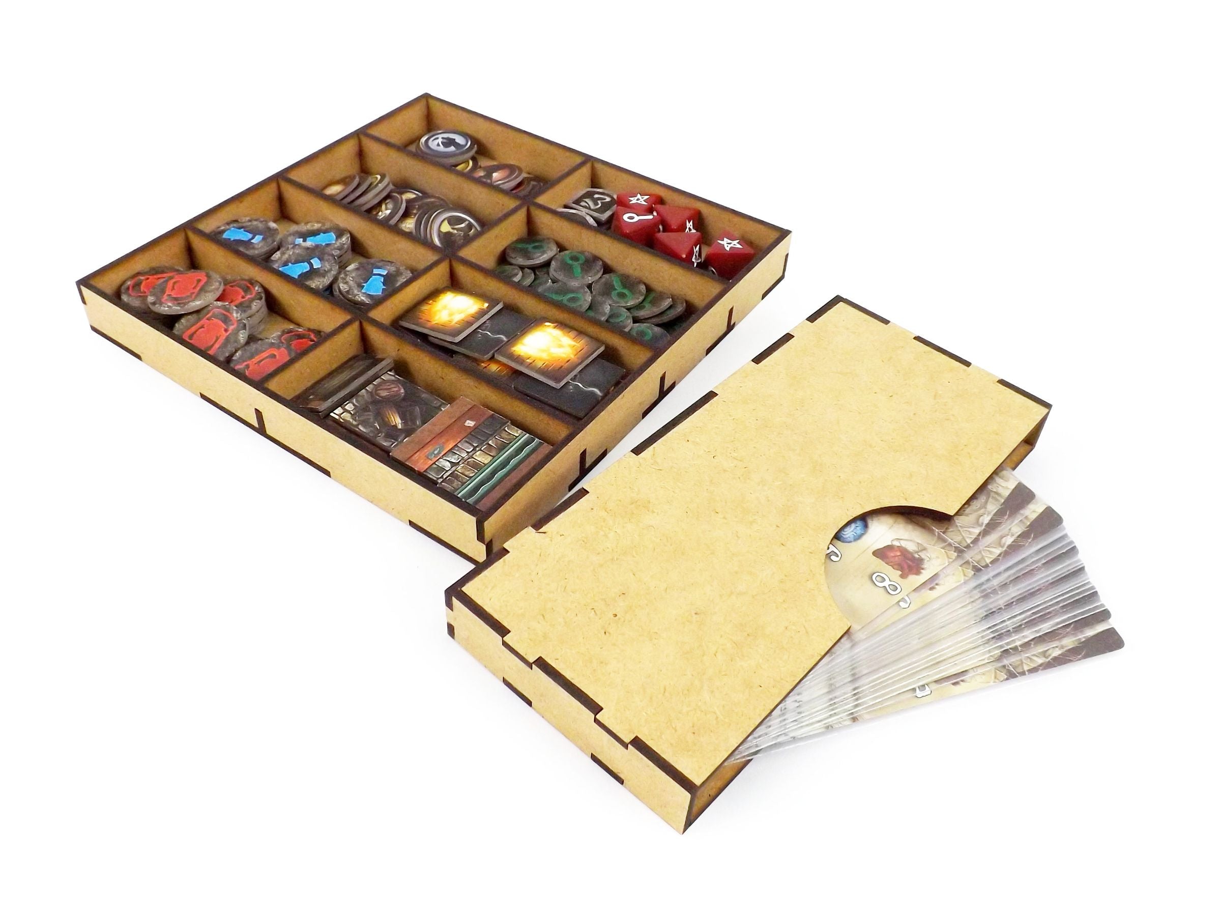 Brettspiel Organizer Insert für Villen des Wahnsinns 2. Edition – Feldherr