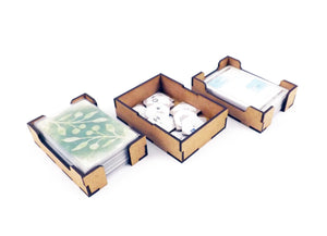 Brettspiel Organizer Insert für Flügelschlag und Europa-Erweiterung