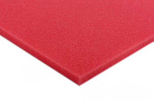 AABA020red 500 mm x 250 mm x 20 mm schiuma colorata per Shadowboard red