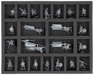 Feldherr Maxi Plus Borsa da trasporto con set di schiuma per Warhammer: Il Vecchio Mondo - Trasporto dell'esercito Grand Cathay (MAXPLUS91)