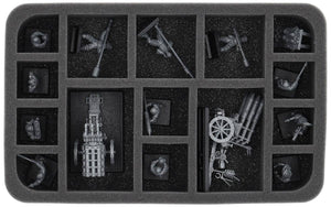 Pacchetto Feldherr: Scatola di immagazzinamento con set di schiuma per Warhammer: Il Vecchio Mondo - Miniature dell'Impero dell'Uomo (FSLB310P118)