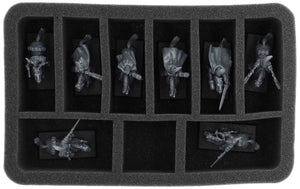 Pacchetto Feldherr: Scatola di immagazzinamento con set di schiuma per Warhammer: Il Vecchio Mondo - Miniature dell'Impero dell'Uomo (FSLB310P118)