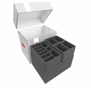 Pacchetto Feldherr: Scatola di immagazzinamento con set di schiuma per Warhammer: Il Vecchio Mondo - Miniature dell'Impero dell'Uomo (FSLB310P118)