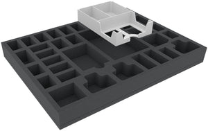 Feldherr Schaumstoff-Set mit Kartenhalter für HeroQuest (2021): Die Geisterkönigin + Die Prophezeiung von Telor - Grundspielbox