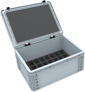 Feldherr Eurobox 40 x 30 cm Set für Tabletop-Miniaturen - 128 Fächer