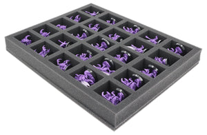 FS040A051 Feldherr foam tray for Starcraft Zerg - 32 compartments
