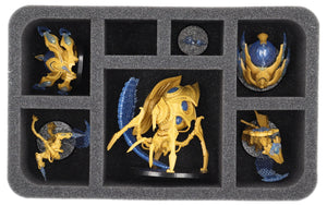 HS090A018 Feldherr foam tray for Starcraft: Protoss, Zerg or Terran - 7 compartments