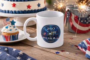 Tazza da caffè per il 250° anniversario degli Stati Uniti - Design commemorativo in edizione limitata 1776-2026