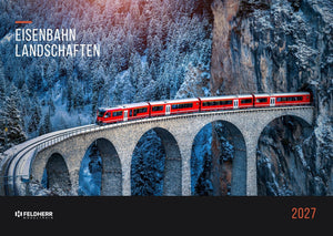 Railway Landscapes A3 Calendar 2027