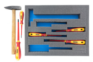 FS020Bblue Full-Size 345 mm x 275 mm x 20 mm Shadowboard Schaumstoffboden / Schaumstoffzuschnitt blau